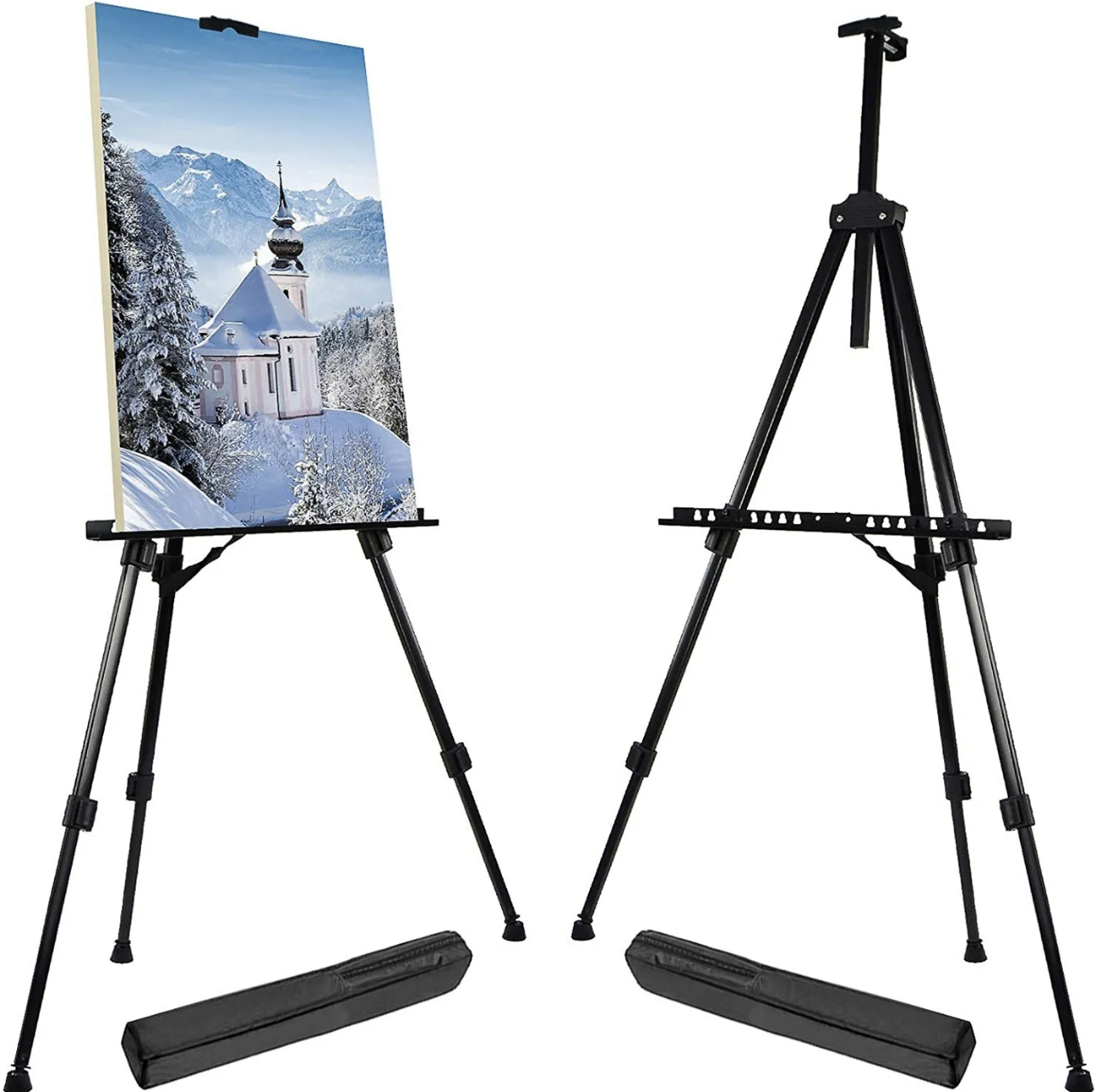 Display Black Easel Stand for Wedding Sign - Artist Black - Instant Easel