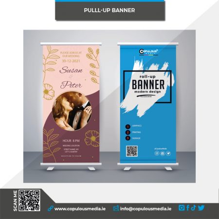 Pull-Up Banner 85cm by 200cm